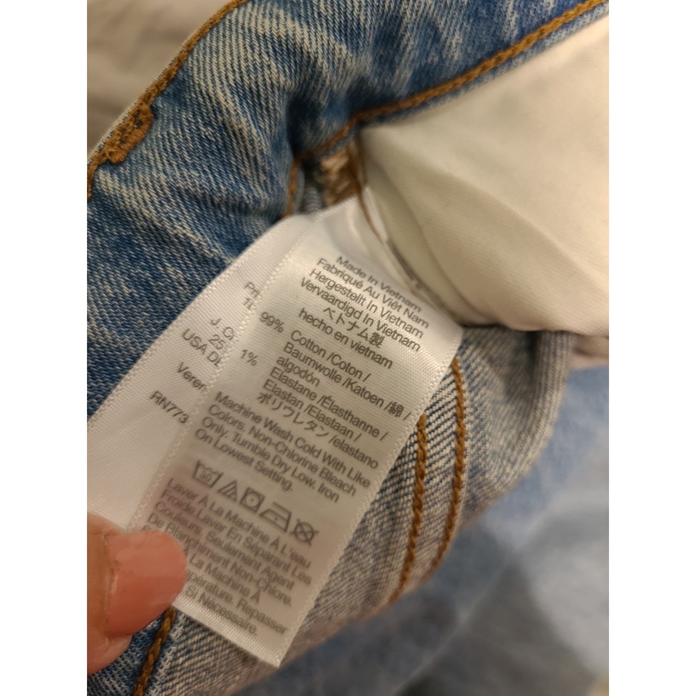Madewell The Perfect Vintage Wide Leg Jean Women SZ 16W ankle coastal casual - Picture 6 of 12